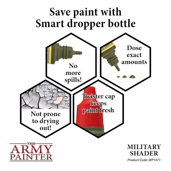 Army Painter Military Shader Quickshade Wash