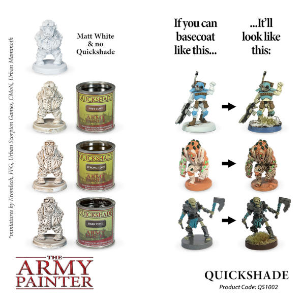 Army Painter Quickshade Strong Tone