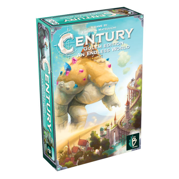 Century Golem an Endless World Board Game box cover.