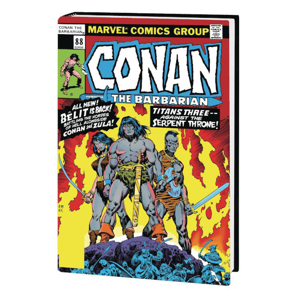 Conan the Barbarian Omnibus Vol 4 Original Marvel Years HC DM VAR