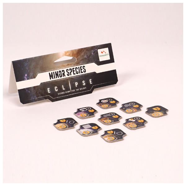 Eclipse 2nd Dawn: Minor Species Mini Expansion components.