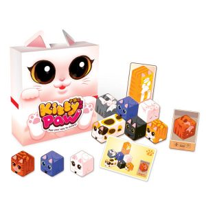 Kitty Paw Board Game box and components.