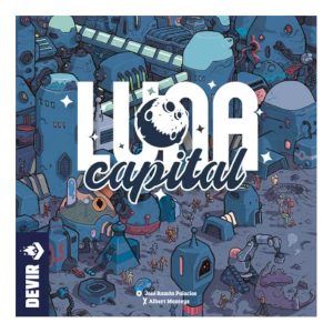 Luna Capital Board Game box cover.