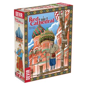 Red Cathedral Board Game box cover.