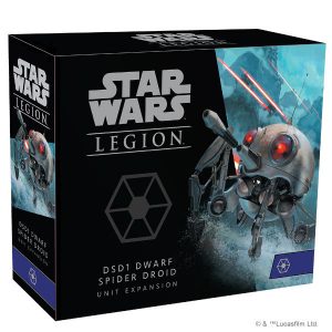 Star Wars Legion DSD1 Dwarf Spider Droid Unit Expansion front of box.