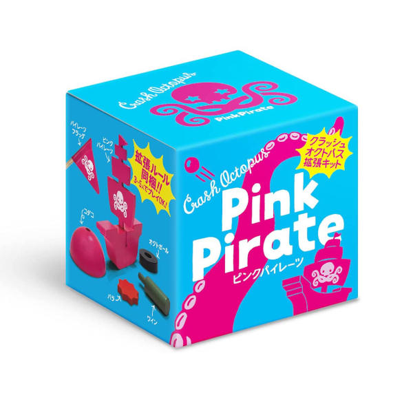 Crash Octopus Pink Pirate Expansion Box Cover.