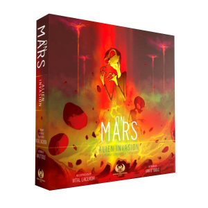 On Mars Alien Invasion Expansion box cover.