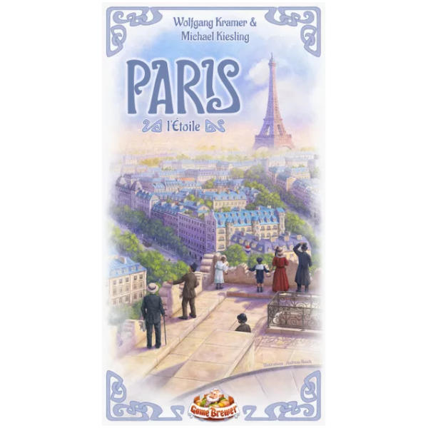 Paris l'Etoile Expansion Deluxe Kickstarter Edition box cover.