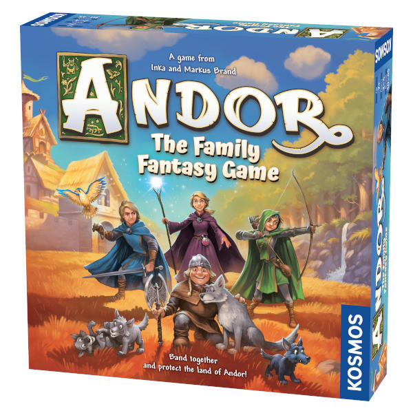 Andor the Family Fantasy Game box cover.