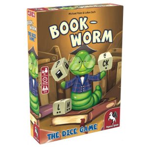 Bookworm the Dice Game front cover.