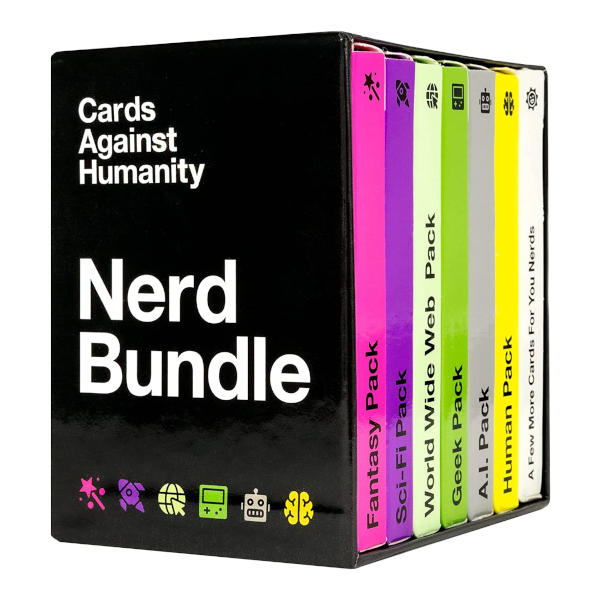Cards Against Humanity Nerd Bundle Box Cover.