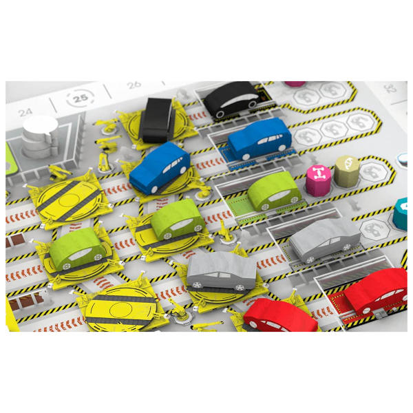 Kanban EV Board Game components.