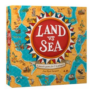 Land Vs Sea Board Game box front.