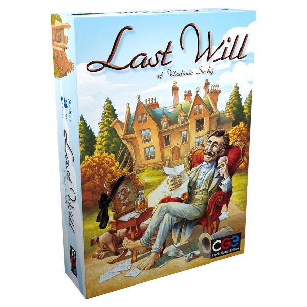 Last Will Board Game front cover.