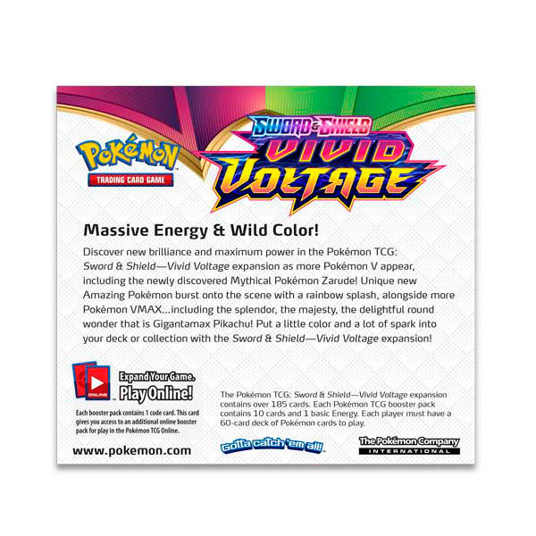 Pokemon TCG Vivid Voltage Booster Box