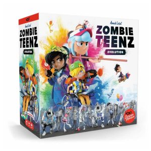 Zombie Teenz Evolution Board Game box cover.