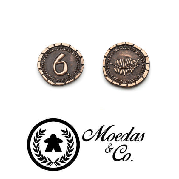 7 Wonders Armada Metal Coins Moedas & Co.