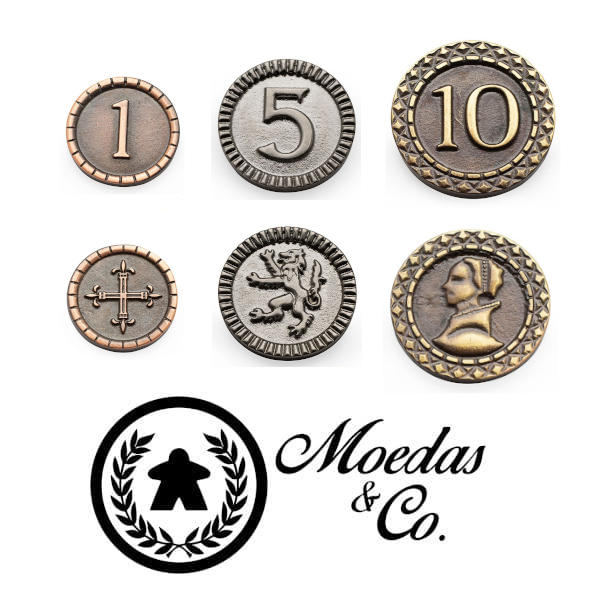 Clans of Caledonia Board Game Moedas & Co.