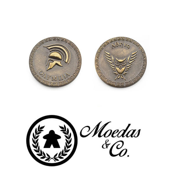 Cyclades Metal Coins Moedas & Co.
