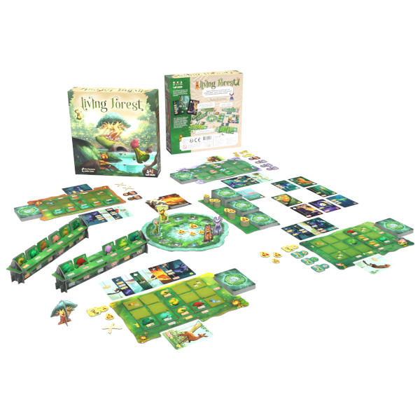 Living Forest Board Game components.