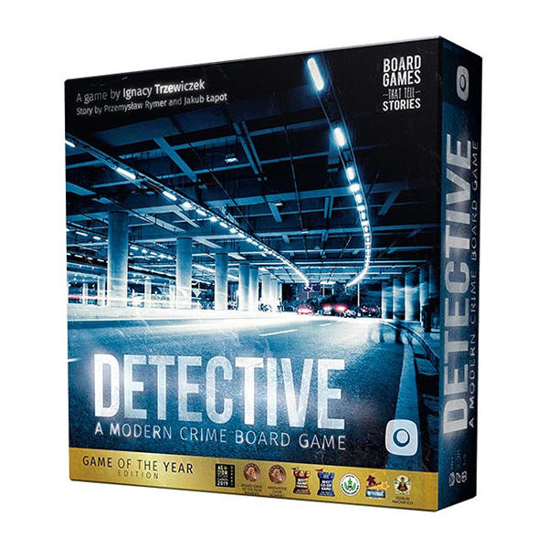 Detective Board Game GOTY edition box cover.
