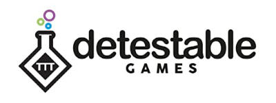 detestable games logo.