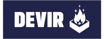 Devir Games logo.