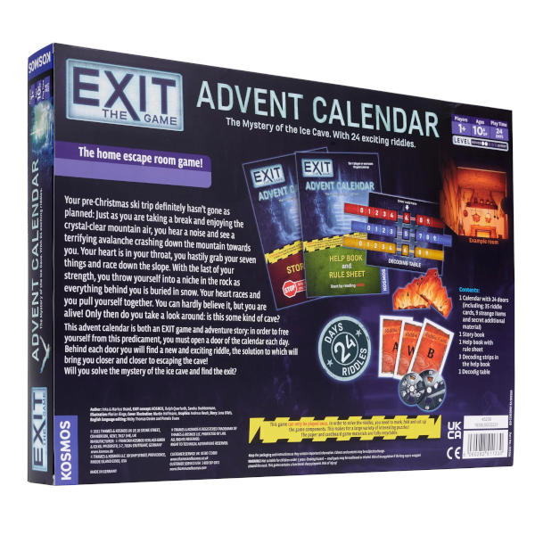 EXIT the Game Advent Calendar back.