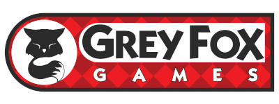 Grey Fox Games logo.