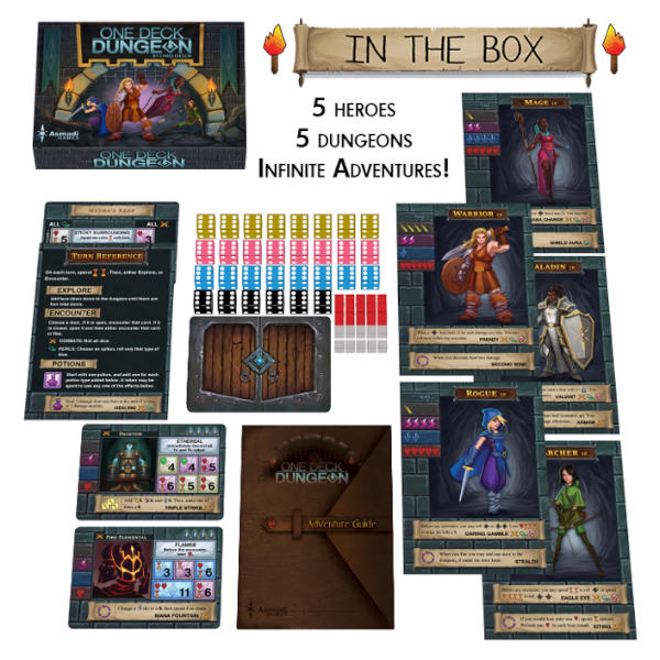 One Deck Dungeon Board Game