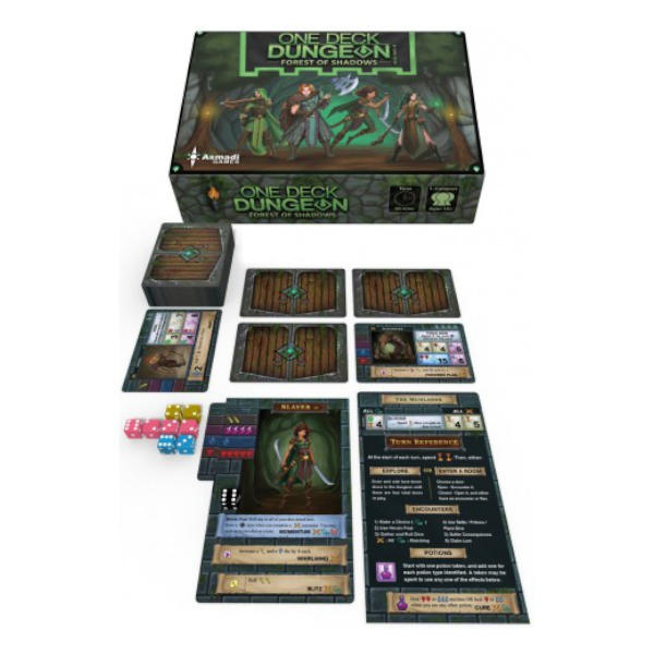 One Deck Dungeon Forest of Shadows Board Game