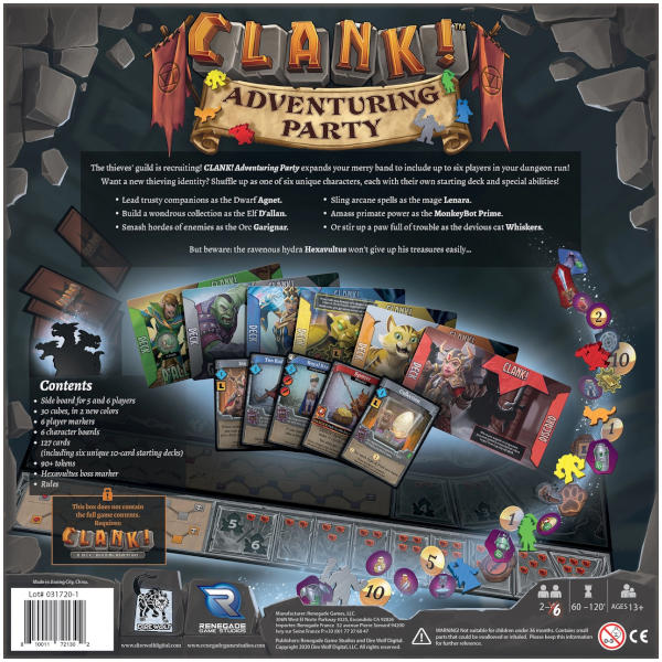 Clank! Adventuring Party Board Game