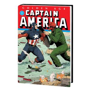 Golden Age Captain America Omnibus Vol 2 Rivera Cover