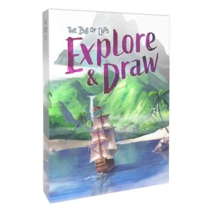 Isle of Cats Explore and Draw Board Game w/ Kickstarter Promos