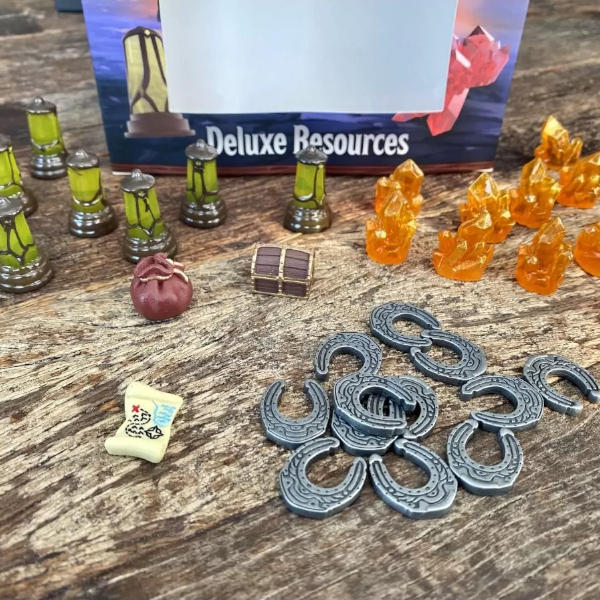 Merchants of the Dark Road Deluxe Resource Upgrade Kit.
