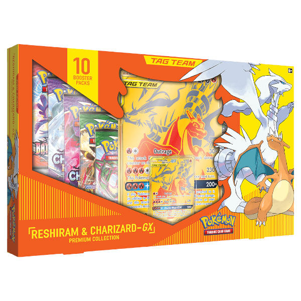 Pokemon TCG Reshiram and Charizard GX Premium Collection