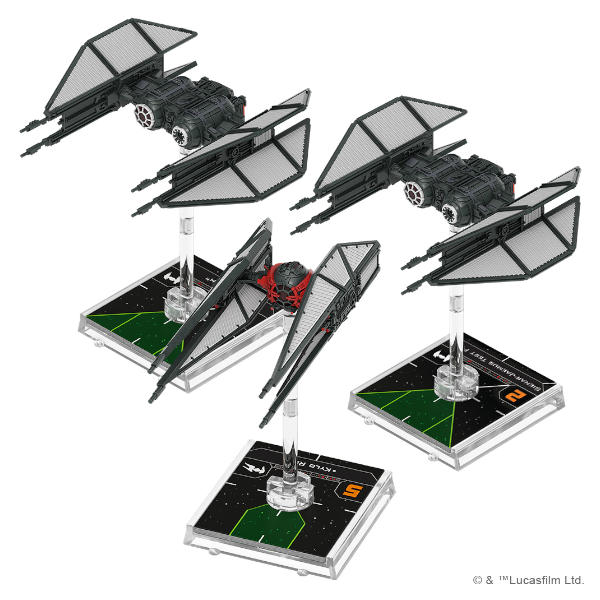 Star Wars X-Wing 2nd Ed Fury of the First Order Squadron Pack Expansion