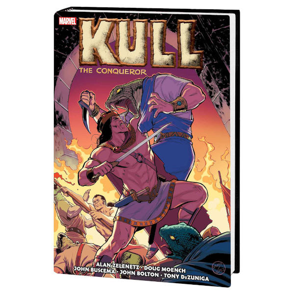 Kull the Conqueror Omnibus Original Marvel Years HC Lopez Cover