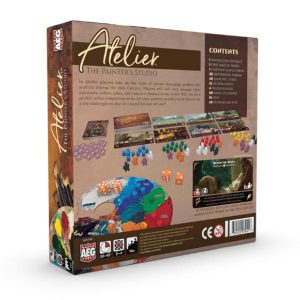 Atelier the Painters Studio Board Game