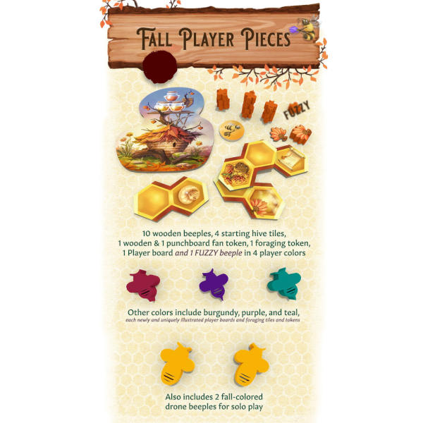 Honey Buzz Fall Flavors Fall Player Pieces Upgrade Pack