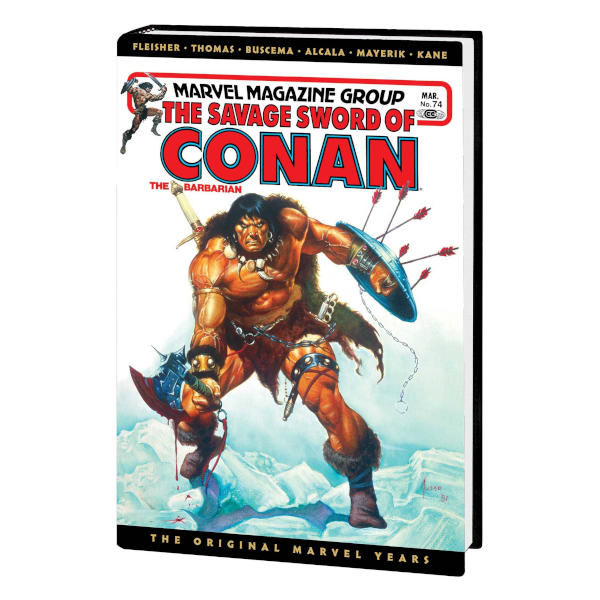 Savage Sword of Conan Omnibus Vol 6 Original Marvel Years HC Jusko CVR DM