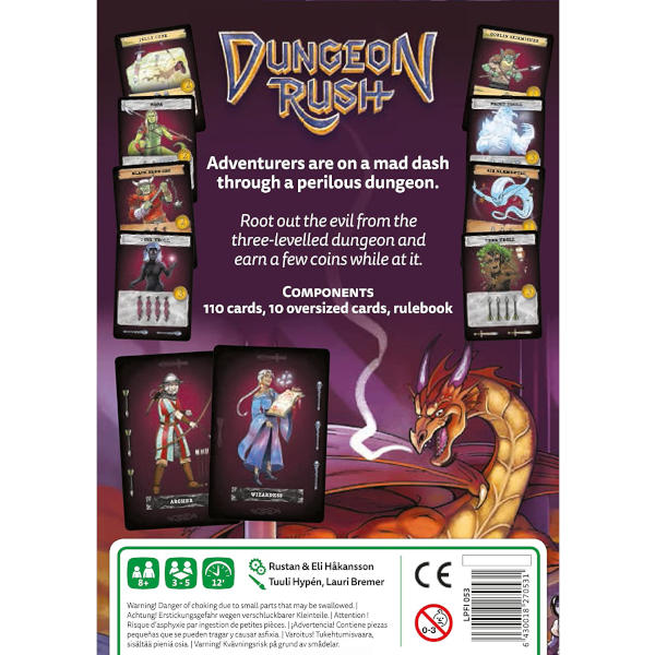 Dungeon Rush Board Game