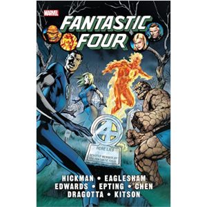 Fantastic Four by Jonathan Hickman Omnibus Volume 1 HC Davis First Issue CVR