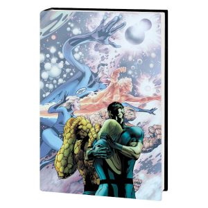 Fantastic Four by Jonathan Hickman Omnibus Volume 1 HC Davis Final Issue CVR DM