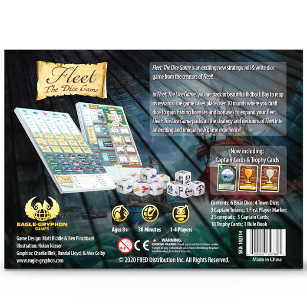 Fleet the Dice Game Second Edition