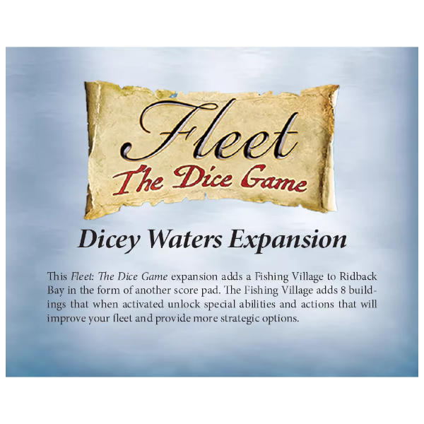 Fleet the Dice Game Dicey Waters Expansion