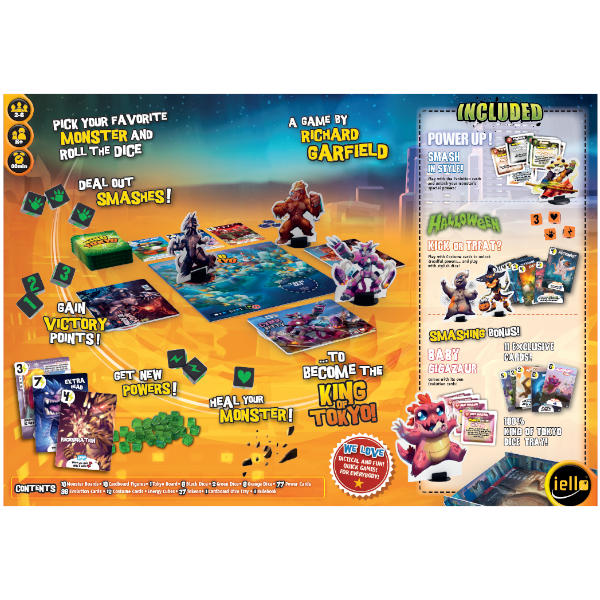 King of Tokyo Monster Box Board Game