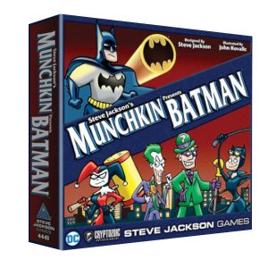 Steve Jacksons Munchkin Batman Board Game Kickstarter Edition