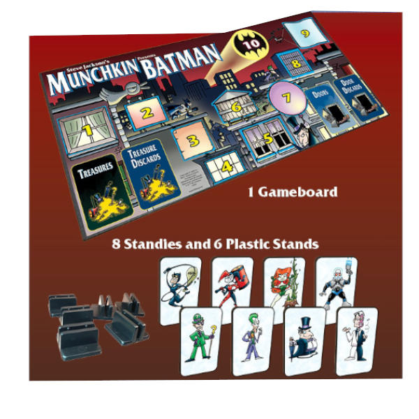 Munchkin Batman Board Game Kickstarter Edition | More Than Meeples