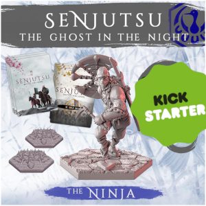 Senjutsu The Ghost in the Night Ninja Miniature Set KS